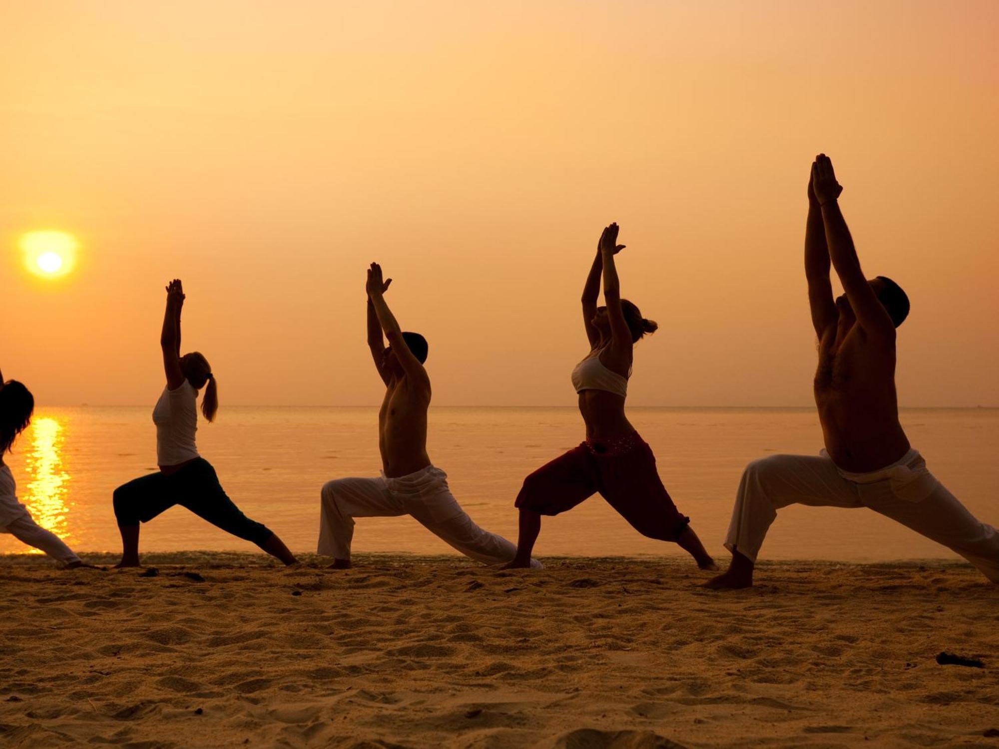 Tombo Beach Yoga E Bem-Estar Гуаружа Экстерьер фото